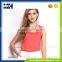 New Model Fashion Candy Color Chiffon Sleeveless Shirt For Women