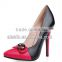 2016 latest cherry smile elegant matching parties girls genuine leather dress shoes