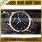 day date function rose gold leather strap 5atm water resistant watch steel
