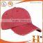 100%cotton washed cap high quality
