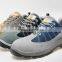 Low-cut Suede Split Leather With Nylon Mesh Steel Toecap Safety Shoes