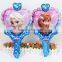 Anna & Elsa princess clapper stick balloon foil mylar inflatable cheer stick balloons for baby shower toys