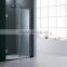 2015 new fasion fold toughened glass shower door