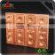 Customized copper mold with low price, Custom CNC engraving mold copper