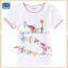 (K6102) nova kids children clothes summer girl t-shirt 2015 new design for girl 2-6t