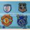 Irregular shape Customize emboridery garment patches with iron-on backing