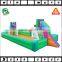 hot sale inflatable sport game zone,inflatable basketball hoop n football shoot out games equipment combo