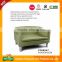 Strong Wood Frame Micro Suede Fabric Zippered Cushion Green Sofa For Dog