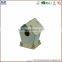 Shuanglong supply natural color Miniature Wooden Birdhouses