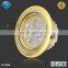 3w golden silver Round led ceiling light made in China