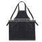 fashionable long denim apron work apron