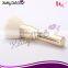 White professional makeup brushes for shadow blush
