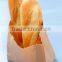 Food grade brown bread paper bag, snack packaging paper bag, 100% wood pulp