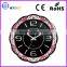 15 inch wave frame beatiful plastic quatrz clock
