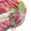 Flower Printed Hanging Waterproof Beautiful Canvas Cosmetic Bag