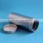 High quality new arrival Long Round nature 120g aluminum color silver aluminum tins