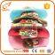 Newest style beautiful pink flower decorate color mexican stage straw hats                        
                                                                                Supplier's Choice