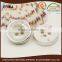 custom troca natural shell buttons for men shirt