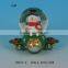 Lovely Santa design resin snow globe for christmas