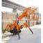 3.0 t Mini Spider Crane with Crawler Moving for Building
