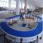 360 degree modular conveyor line for material handling transport