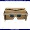 Shenzhen Google Cardboard VR Glasses High Quality Paper Big Lens Virtual Reality 3D VR Box Print Color Bluetooth Controller