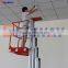 CE approved aluminium indoor one man lift for light installation