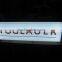 thermoforming light box outdoor, external sucking sign box ,3D acrylic moulding signage