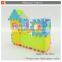 22pcs enlighten plastic building block brick toy house