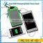 Dual USB Solor Charger 8000mAh Solar Power Bank Waterproof for iPhone for iPad for Android Phone