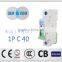 China CE IEC60898 C40 1 pole type c mcb mini miniature circuit breaker