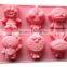 Fashion Cake Tools Cartoon Silicone Cake Baking Pans