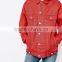 Daijun oem best quality windproof red jeans jacket women