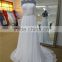 Most attractive newest design chiifon fabric beaded belt and neckline north carolina wedding dresses