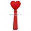 Heart-shaped Ice Cream Scoop Rubber Heart Mold Spoon With a Soft Push Valentine's Gift