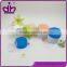 High quality colored plastic 50g cosmetic jar