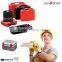 Plastic man-carried case packaging with logo printing and foam customization RCEL