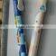 novelty heart and star shape logo printed retractable gel ink pen