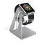 New Product 2015 Innovative Product Aluminum Stand for Apple Watch,Charging Station for Apple Watch with Silver Color
