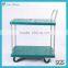 Renewable materials hand trolley with single arm