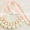 Fashion Big Pearl Choker Collar Vintage Pendant Statement Necklace Women Necklaces & Pendants Fashion Necklaces for Women 2014