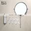 bathroom accessories mirror wall mount brass design chrome planting wall mirror