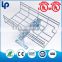 power coating wire mesh cable tray with cover