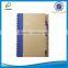 kraft paper cover notebook good for school with recycled pen