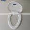 PP plastic WC lid two pieces one button portable toilet seat