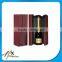 black matte surface two layers 6 slots wine storage case