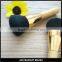 Grooming vegan bamboo finishing powder makeup brush ultra soft hair cosmetic powder brush