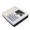 Beautiful look 10 inch color touchscreen display 12-lead 12 channel portable ecg machine