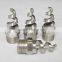 Stainless steel water spiral or corkscrew or pigtail or helix spray nozzles