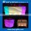 Nightclub furniture led glowing bar counter table